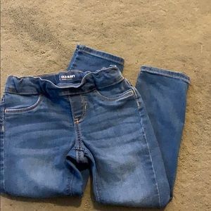 Girls size 5 skinny jeans